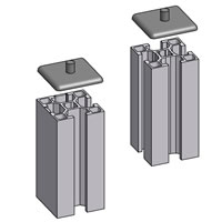 Aluminum Profile Anchor Fastener