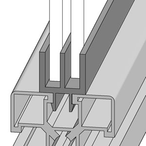 Inline T-Slot Fastener