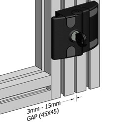 Machine Guard Unit Fixing Angle 45