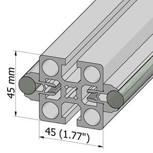 Mode With Hardened Steel Rails