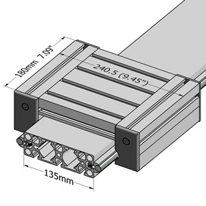 Two Bearings Have Eccentric Bushings