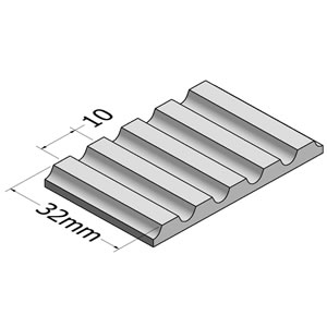 Urethane Timing Belt For LR12 & LR16 Systems