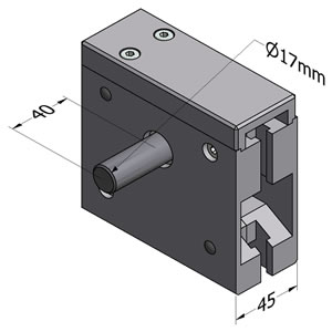 Output Shaft For Motor And Coupling