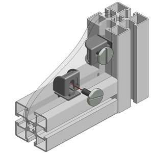 Great for machine guard panels where tool removable access is important