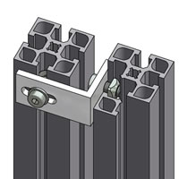 Machine Guard Unit Fixing Angle 45 AL