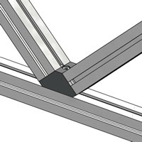 45 Degree Extrusion Joint